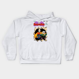 Mermaid Man and Barnacle Boy Comic Kids Hoodie